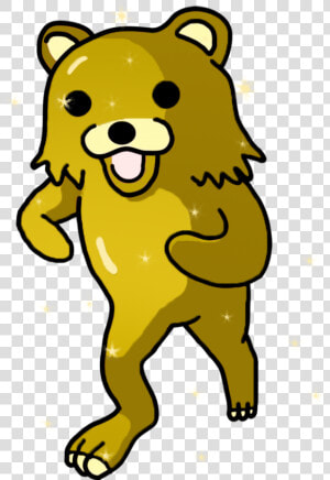 Yellow Mammal Bear Clip Art Carnivoran Cat Like Mammal   Pedobear Transparent Background  HD Png Download