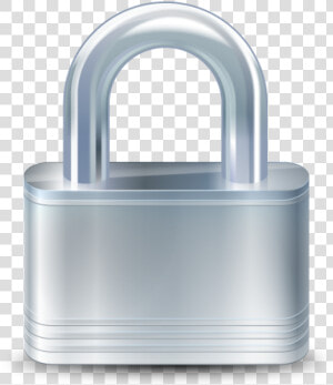 Padlock Png Image   Silver Lock Transparent Background  Png Download