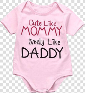 Petite Bello Bodysuit 0 3 Months Cute  amp  Smelly Pink   Girl  HD Png Download