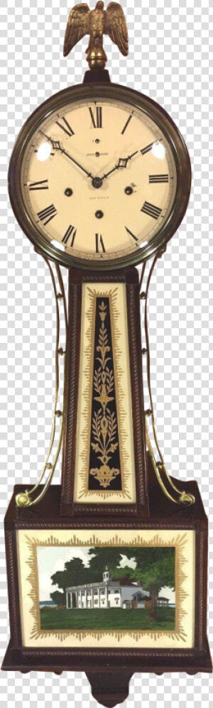 Banjo Clock Png Transparent Image   New Haven Westminster Chime Banjo Clock  Png Download