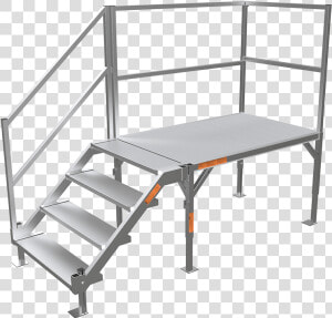 Fortress® Osha Stair System   Shelf  HD Png Download