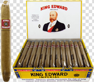 King Edward Imperial Box And Stick   King Edward Cigars Made  HD Png Download