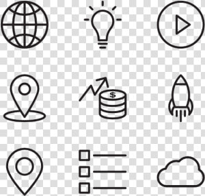 Essential Set   Go To Market Icons  HD Png Download