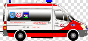 Krankentransportwagen Asb Traiskirchen   Delfis Ambulance Details Lights  HD Png Download