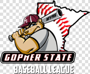 Gopher State 2015 A Baseball  HD Png Download