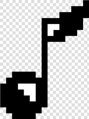 Eighth Note Pixel Art  HD Png Download