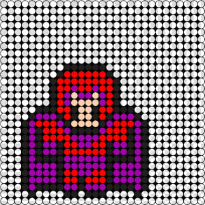 Magneto Perler Bead Pattern   Bead Sprite   Sanrio Perler Bead Patterns  HD Png Download