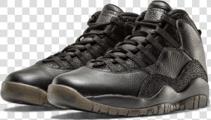 The Daily Jordan   Air Jordan 10 Ovo Black  HD Png Download