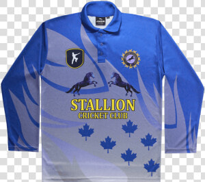 Cricket Sublimation Uniform Set   Long sleeved T shirt  HD Png Download