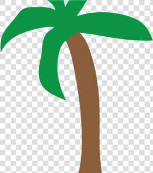 Palm Tree Clip Art Free Flower Clipart   Palm Trees Clipart Clear Backgrounds  HD Png Download