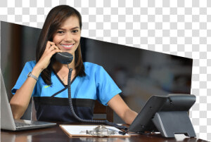 Virtual Assistant Answering Call   Output Device  HD Png Download