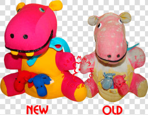 Restoration And Cloning Stuffed Hippo   Baby Toys  HD Png Download