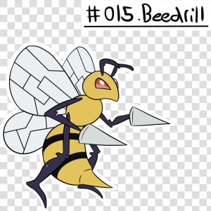 015 Beedrill   Cartoon  HD Png Download