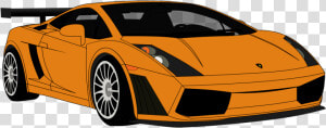 Free Lamborghini Gallardo Vector Psd   Lamborghini Gallardo Vector  HD Png Download