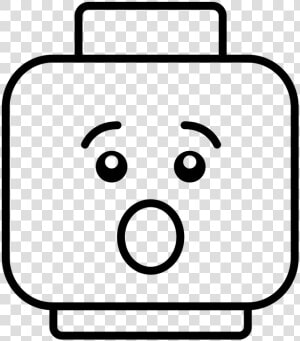 Attend An Event   Lego Face Black And White  HD Png Download