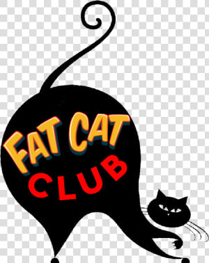 Is That Fatcat   Funny Cat Silhouette  HD Png Download