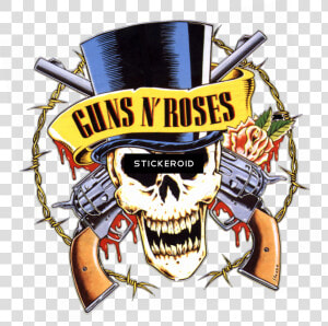 Slash Guns N Roses   Guns N Roses Skull Logo  HD Png Download