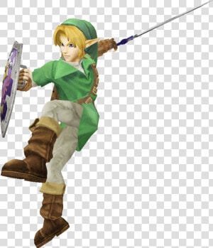 Transparent Link Super Smash Bros   Super Smash Bros Link Render  HD Png Download