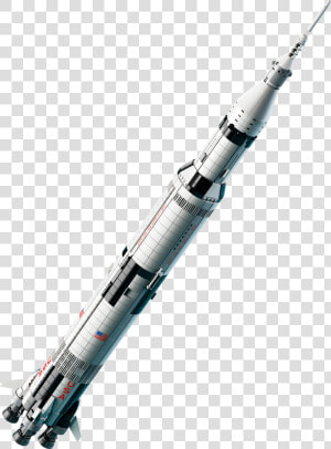 Saturn 5 Rocket Png   Lego Saturn V  Transparent Png