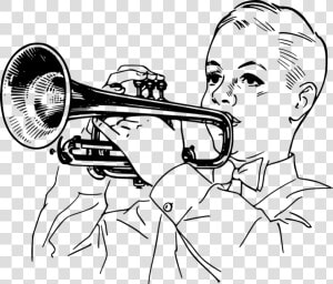 Musician Clipart Black And White  HD Png Download