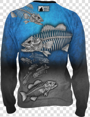 Insidious Bass Men S Fishing Jersey Long Sleeve Smallmouth   Long sleeved T shirt  HD Png Download