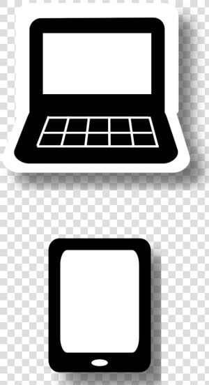 Laptop And Tablet Clip Arts   Smartphone  HD Png Download