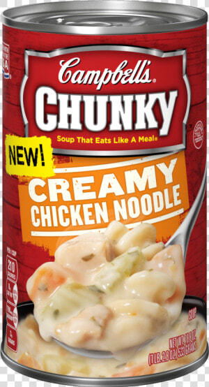 Creamy Chicken Noodle Soup Can  HD Png Download