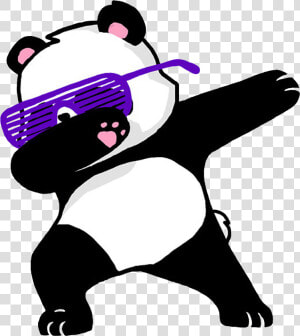 Dabbing Panda Mug Clipart   Dance Dab  HD Png Download