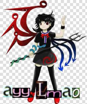 Transparent Lmao Png   Nue Houjuu Ayy Lmao  Png Download