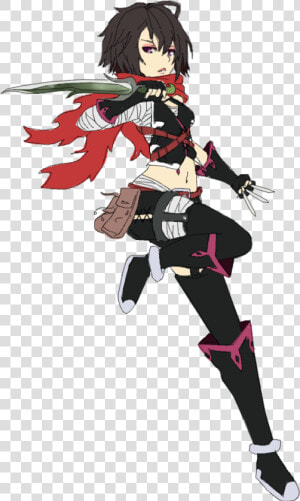 Anime Girl Ninja Assassin   Png Download   Ninja Assassin Anime Girl  Transparent Png