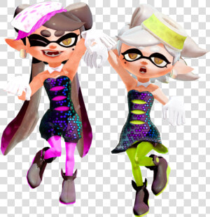 Transparent Squid Clipart   Splatoon 2 Squid Sisters  HD Png Download