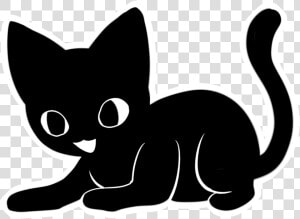 Black Cat Sticker By Himeheishi Black Cat Sticker By   Cat Stickers Transparent Background  HD Png Download