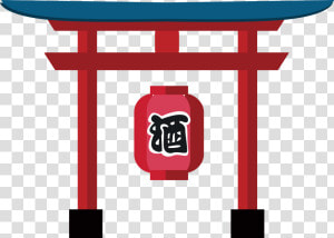 Transparent Japanese Rising Sun Png   Japan Torii Png Transparent  Png Download