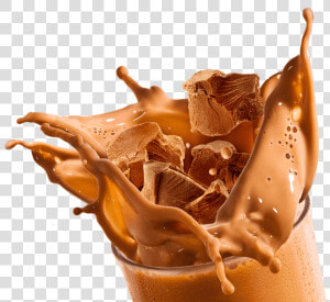 Chocolate Milk Splash Png   Cold Coffee Splash Png  Transparent Png