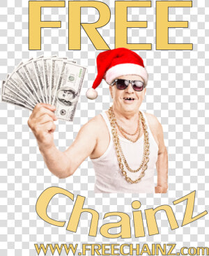 Free Chainz Promo Codes   Holding Cash  HD Png Download