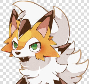  lycanroc  pokemon  wolf  dusk  lycnarocdusk freetoedit   Wolf Pokemon Lycan Roc  HD Png Download