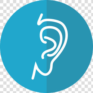 Ear Icon  Ear  Hearing  Ear Phenotype  Hear   Hearing Icon Clipart  HD Png Download