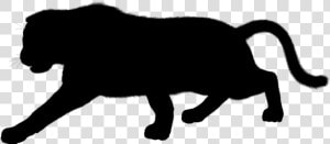 Furry Panther Silhouette   Panther Silhouette Png  Transparent Png