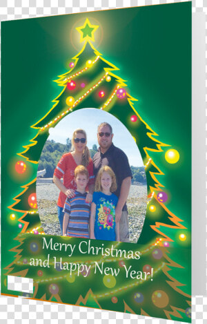 Artist Signature Holiday Photo Card Christmas Ornament  HD Png Download