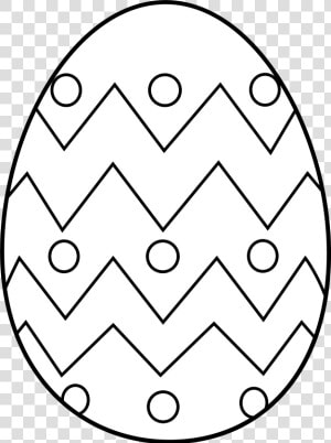 Free Egg For Easter Eggs Collection Clipart   Color In Easter Egg  HD Png Download