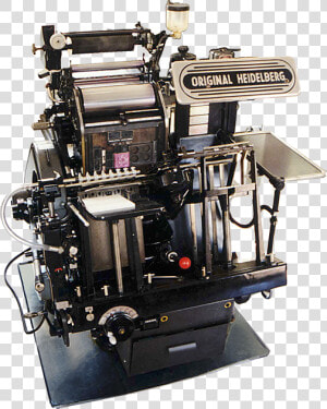 Original Heidelberg Press  HD Png Download