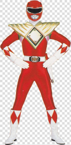 Power Rangers Red Power Ranger Costume Clipart   Png   Mighty Morphin Red Ranger Png  Transparent Png