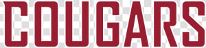 Washington State Cougars Wordmark   Washington State Cougars Logo  HD Png Download