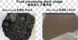 Food Processing Plant Sludge Drying   Granite  HD Png Download