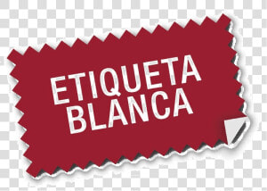 Etiqueta Blanca Logo   Png Download   Etiqueta Blanca Logo  Transparent Png