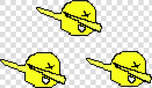 Dabbing Emoji Png   Dab Emoji Pixel Art  Transparent Png