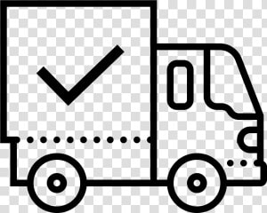 The Shipped   Car Truck Icon Png  Transparent Png