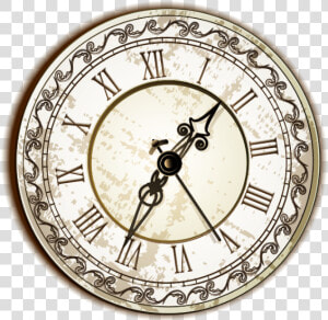 Transparent Vintage Clock Png   Clock Png Vintage  Png Download