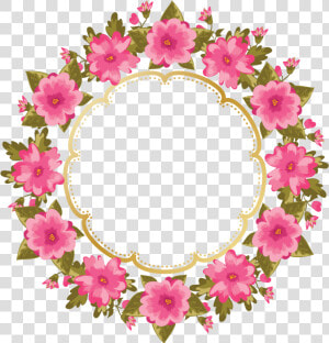 Clipart Arrow Shabby Chic   Floral Circle Design Tags  HD Png Download