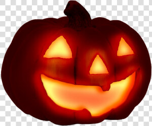 Halloween Glowing Pumpkin Png Stock By Darkmoon1968   Jack O Lantern Transparent  Png Download